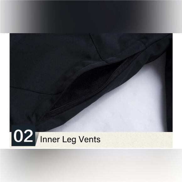 NWOT Unisex Winter Legendary Ski Pants Snow Bibs Large Inseam 28” - Picture 7 of 10